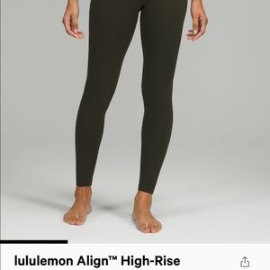 Lululemon 25in Align Leggings